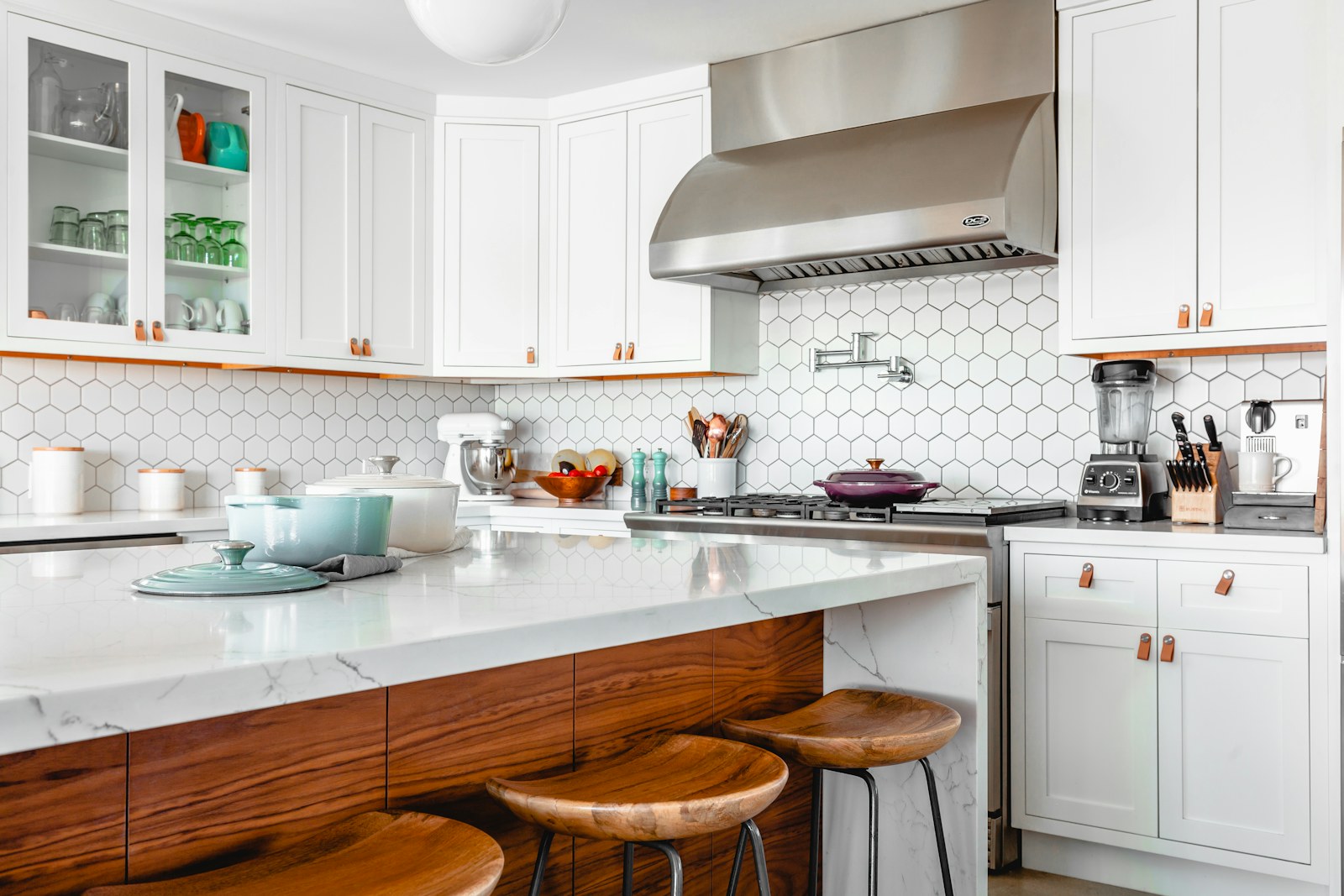 Kitchen workspace and fittings